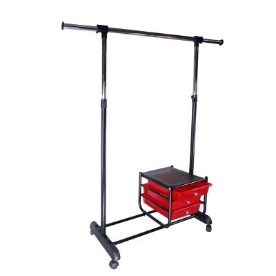 China Steel tube garment rack BD-P6103EB for sale