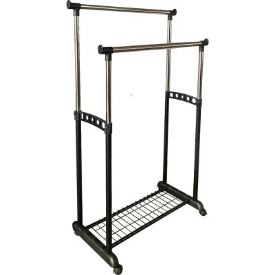 China Steel tube metal garment rack BD-H201 for sale