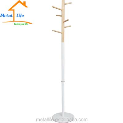 China Easy assemble and strong stable metal tree shaped coat rack for sale