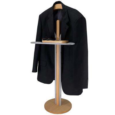 China Hotel price and cheap good quality bedroom valet stand/unique fashion suit valet stand wood stand/valet stand/ for sale