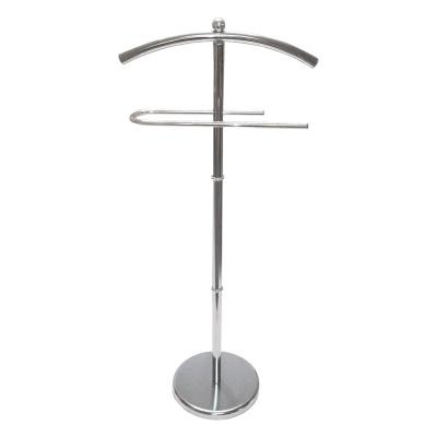 China Easy Assemble And Strong Stable Furniture Metal Wood Coat Rack Modern Coat Stand for sale