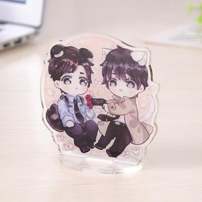 China Animation Products Etc Custom Wholesale Transparent Acrylic Standee Stand Up Set Anime Character Acrylic Standee For Promotional Gifts for sale