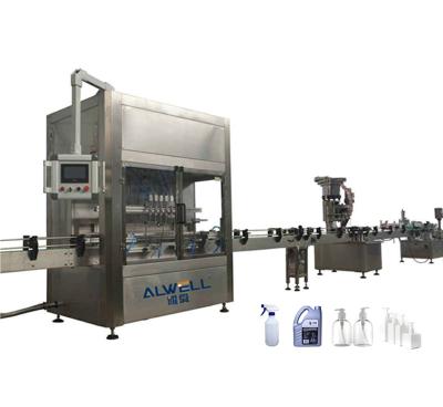 China Pet Small Bottle Filling Capping And Labeling Machine for sale