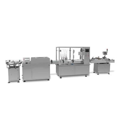 China Round Square Automatic Filling Machine Glass Bottle Filling Capping And Labeling Machine for sale