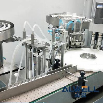 China Alcohol Aerosol Spray Filling Capping Combined Machine for sale