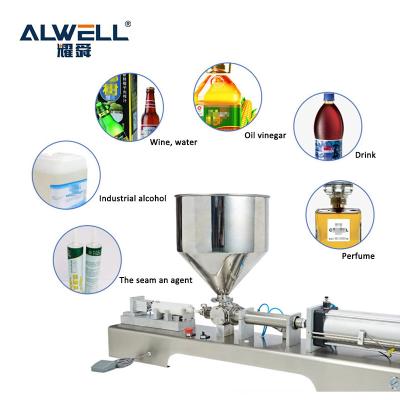 China High Quality Piston Manual Filling Machine For Liquid Cream for sale