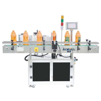 China Automatic Sticker Labeling Machine For Round Bottles Cans Jars Label Machine for sale