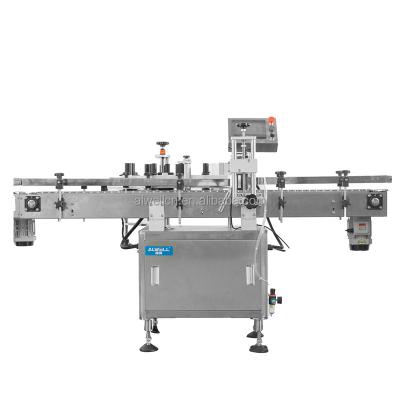 China Single Two Side Sticker Labeling Machine Round Flat Bottle for sale