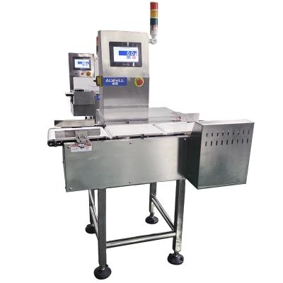 China Automatic Flipper Type High Speed Food Check Weigher With Rejector Box Te koop