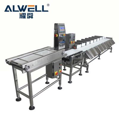 China Automatic Weight Checking Grading Machine Weighing Sorting Machine for sale