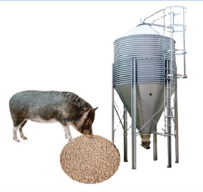 China Agriculture Industry Muhe 20T Feed Silo Galvanized Steel Grain Silo With Factory Price for sale