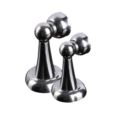 China Wholesale private properties/hotels door stopper door stopper silver stainless steel anti-corrosion and anti rust stopper for sale