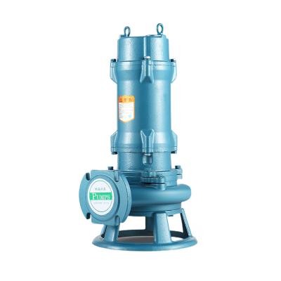 China Developing World Water Solutions Submersible Wq Sewage Pump Sand Dredging Slurry Pump Mud Suction Sewage Pump For Dirty Water Wq25-10-1.1 for sale