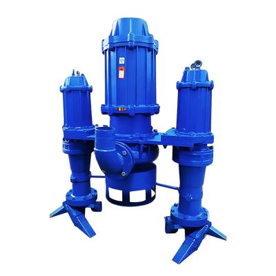 China Developing World Water Solutions Centrifugal cutting blade sludge sewage sand suction submersible dredge slurry pump for sale