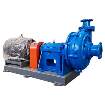 China Developing World Water Solutions Horizontal Single Stage Plastic Chemical Tanker Unloading Slurry Mortar Pump for sale