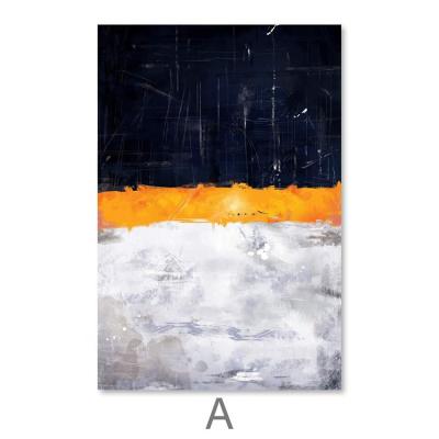 China Waterproof High Quality Modern Canvas Wall Decoration Painting HD Print Canvas Art POSED Abstract Art NAVY GOLD for sale