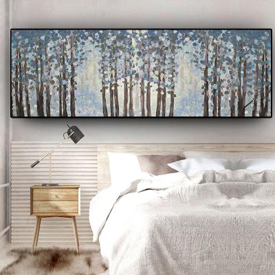 China Flower Tree Abstract Landscape Waterproof Oil Painting On Wall Art Picture Canvas Posters And Prints For Living Room for sale