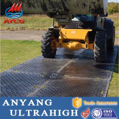 China High Quality PE Wear Resistance Plastic Plant Cover Walkways Temporary Road Mat for sale