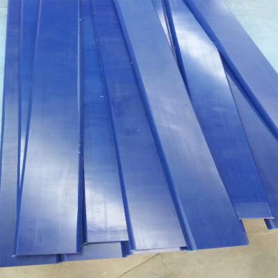 China Construction of Customized Flexible Thin Plastic Bar UHMW PE Plastic Strips for Impact Bed Bar for sale