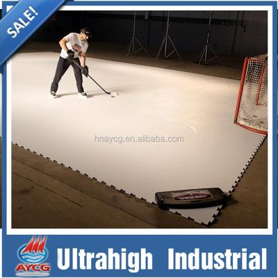 China AYCG Wear Resistant Hot Plastic Ice Hockey Skateway Skates Synthetic Ice Rink Field for sale