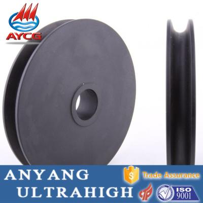 China Conveyors Plastic Small Plastic Nylon Cable Rope Lifting Pulley for sale