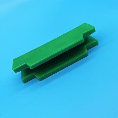 China Building Material Shops CNC Engineering Polymer Sliding Light Plastic Top Side Guide Chain Polymer Linear Guide for sale