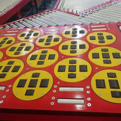 China Fire Resistant High Speed ​​Wave Sorter Hi-Speed ​​Swing Wheel Sorting Conveyor With DWS for sale