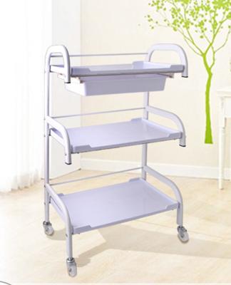 China Commercial Portable Use SK-ST012 Beauty Salon Rolling Trolley Trolley Beauty Salon Drawer Trolley for sale