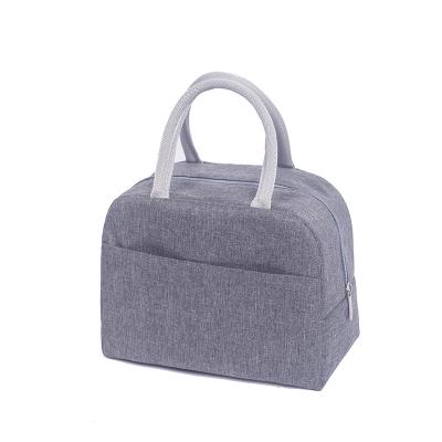 China Fashion Portable Lunch Bag Bag Reusable Oxford Polyester Thermal Insulated Cooler Bag for sale