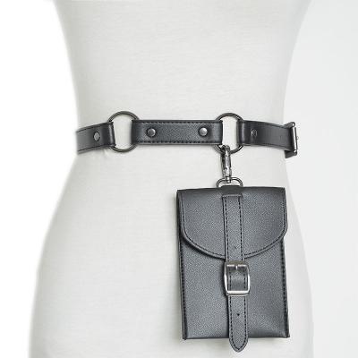 China New individuality women's belt fashion joker hang belt decoration belt bag punk bg-814 for sale