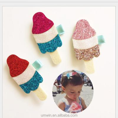 China Cute Hair HC016 Fashionable Hairpin Baby Eskimo Lovely Crown Children Hair Clip Fan Children Accessory for sale