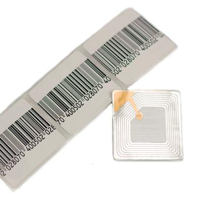 China Supermarket rf security hotkeys identification barcode sensor tags rf anti-theft label for sale