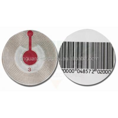 China Supermarket High Sensitivity Magnetic Barcode Label For Security System for sale