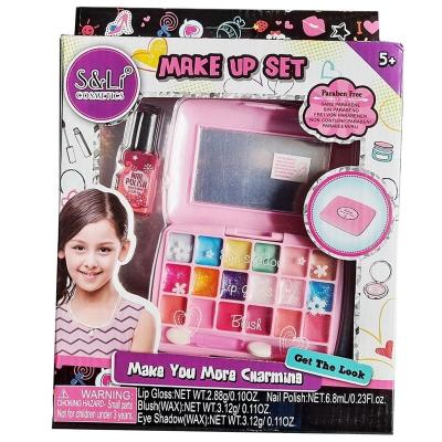 China My lovely mirror contract make up set for little girl 23.5*18*3cm for sale