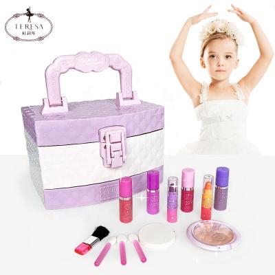 China Funny Cosmetic Toys My Princess Secret Makeup Luxury Cosmetic Case Set Kit 21.2x17.5x15.3cm for sale