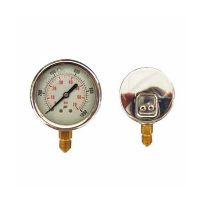 China Oil Filled Series of Glycerin or Silicone Pressure Gauge BFG for sale