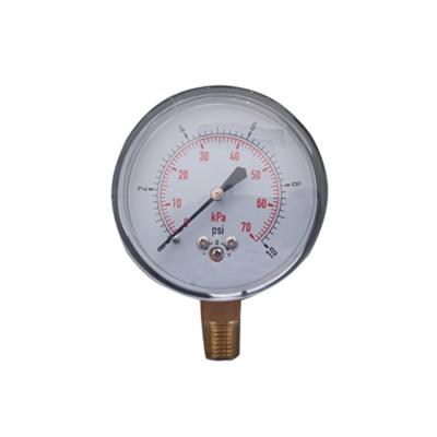 China High Standard Accuracy Stainelss Steel Case Low Pressure Gauge HSG Series 1.0% for sale