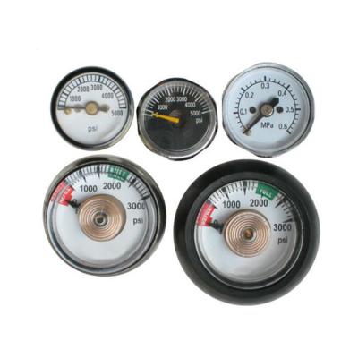 China Small Spiral Tube Gauge For Fire Extinguisher Pressure Gauge STG Series for sale