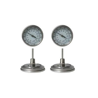 China Hot Selling 1.0% Industrial Stainless Steel Bimetal Thermometer BTT Series for sale