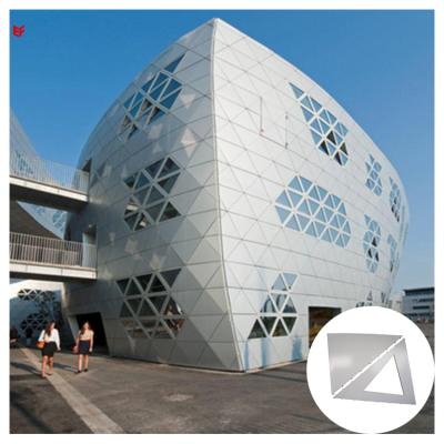 China Modern Customized Different Shape Metal Decorative Aluminum Composite Panels For Exterior Wall for sale