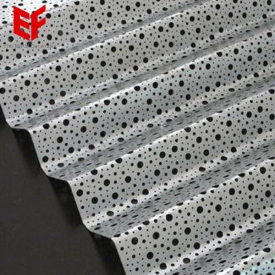 China Facade aluminum perforated cladd sheet metal exterior wall cladding art curtain wall panel modern construction punching aluminum facade for sale