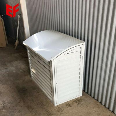 China Customized Outdoor Aluminum Sturdy Service Canopy Bed Air Conditioner Home Unit Covers For Residential Building Apartment for sale