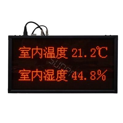 China Temperature And Humidity Display LED Temperature And Humidity Monitoring Display 0-10V Analog for sale