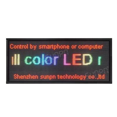 China Custom Outdoor Scrolling Text Message Advertising Led Billboard Panel for sale