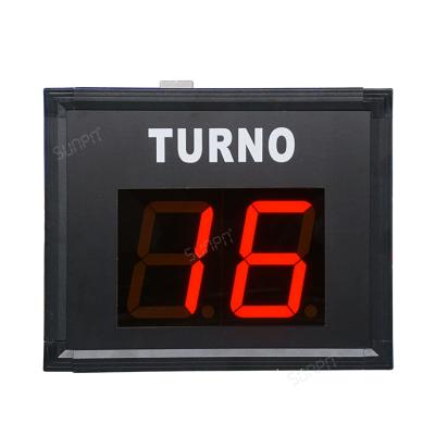 China Restaurant/Store/Bank/Hopsital 2 Digit Line Up Management System Radio Remote Queue Number Display For Bank Restaurant Retail Service Place for sale