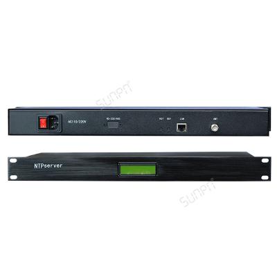 China Atomic Clock Server Support NTP GPS Network Time Server For Synchronized Chassis 480*44*180mm for sale