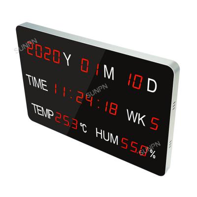 China Calendars temperature humidity elctronic calendar clock with function of NTP synchronization for sale