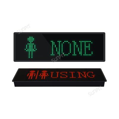 China Flex Type LED Toilet Signs LED Toilet Signage Light Weight Custom Toilet Sign Board for sale