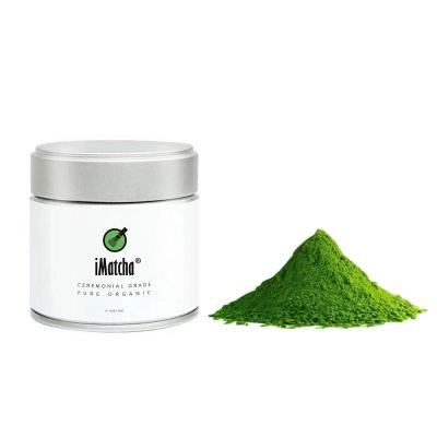 China Powder Customized Organic Green Matcha Green Tea Powder For Latte for sale