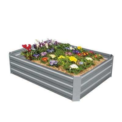 China Durable Material Metal Raised Garden Bed Planter Raised Beds Garden Galvanized Raised Garden Beds For Vegetables for sale